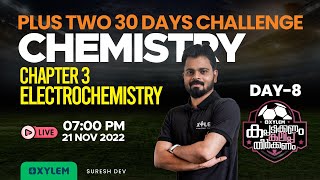 Plus Two Chemistry  Chapter 3 - Electrochemistry  