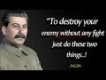 Defeat Your Enemy Without A Fight Just Do Two Things Joseph Stalin Quotes About Leadership