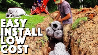 Replacing A Leach Field | Styrofoam Septic Drain Field Cost And Install