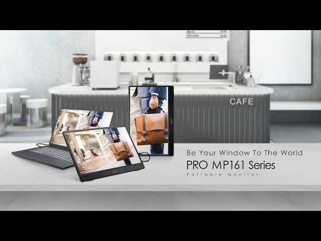 Video Teaser für PRO MP161: A Perfect Portable Companion for Anyone On the Go | Portable Monitor | MSI