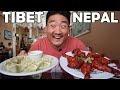Trying HIMALAYAN NEPALESE FOOD for the First Time!