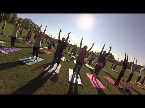 Leela's Yoga in the Park 2014