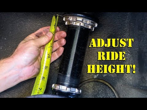 How To Adjust Coilovers Properly