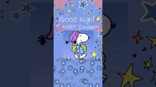 Good Night Snoopy #goodnight #goodnightwishes #goodnightwhatsappstatus