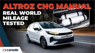 Tata Altroz CNG Real World Mileage Test | City & Highway Efficiency Revealed