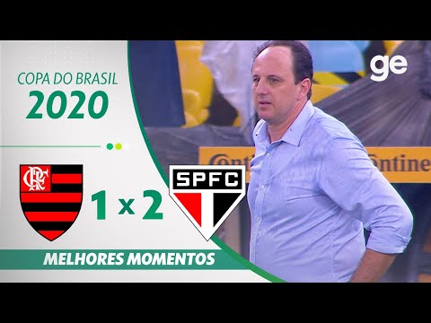FLAMENGO 1 X 2 SÃO PAULO | MELHORES MOMENTOS | QUARTAS DE FINAL DA COPA DO BRASIL 2020 | ge.globo