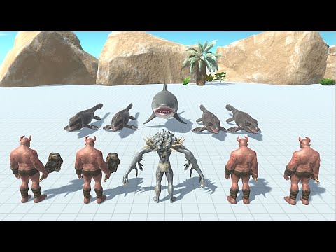 Boss with 4 3rd bosses each faction tournament - Animal Revolt Battle Simulator