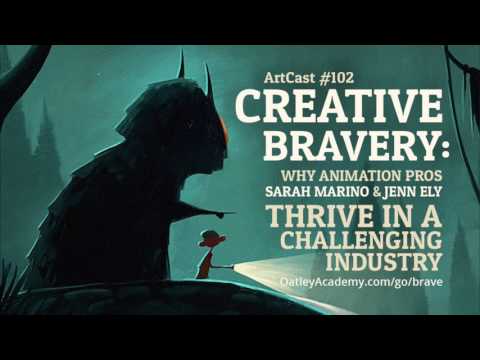 Creative Bravery: Why Animation Pros Sarah Marino and Jenn Ely Thrive In A Challenging Industry :: ArtCast #102