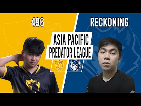 DOTA 2 LIVE - 496 Gaming VS Reckoning l Asia Pacific Predator League 2020/21