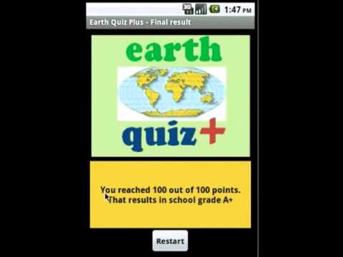 Earth Quiz + a geo trivia game Video