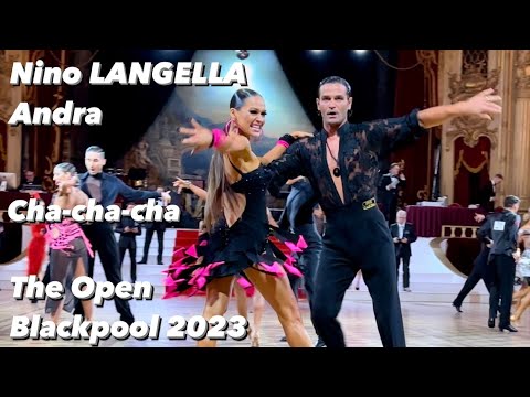 Nino Langella - Andra Valadilaite | The Open Blackpool 2023 | cha-cha-cha | World Professional