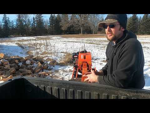 Review: "DK2 OPS240 40 ton kinetic log splitter"