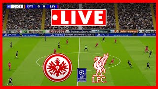 🔴 Eintracht Frankfurt vs Liverpool  LIVE | UEFA Champions League 2025/26 | Watch Now Simulation