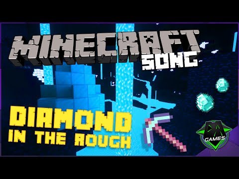 MINECRAFT SONG (Diamond In The Rough) LYRIC VIDEO - DAGames