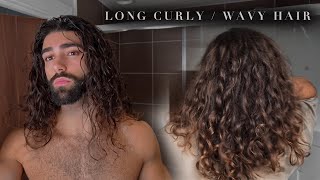HOW TO TAKE CARE OF LONG WAVY / CURLY HAIR