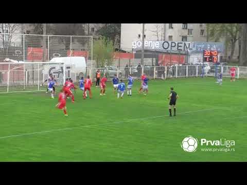 Prva liga Srbije 2021/22: 29.Kolo - MLADOST NS – OFK ŽARKOVO 2:0 (1:0)