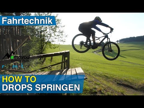 HOW TO DROP - so geht's  l MTB Fahrtechnik Tutorial