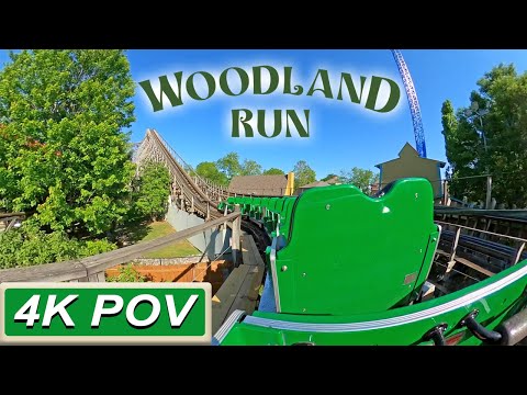 Back row point of view footage of Woodland Run