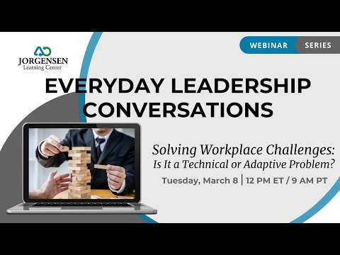 Adaptive vs Technical Problems and Solutions