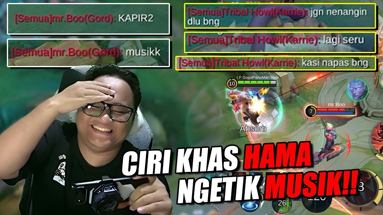 Guna KAGA tapi BANYAK BACOT! HAMA selalu di DEPAN!!!