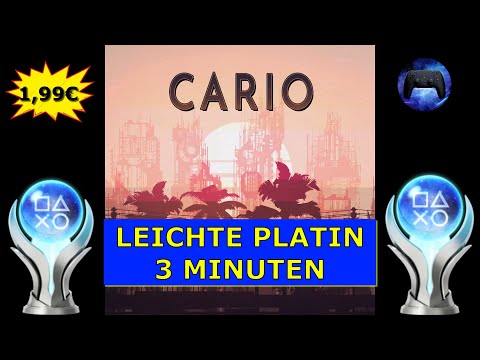 CARIO | PS4 & PS5 | Super Leichte Platin in 3 Minuten 🏆 | Trophäen & Achievement Guide 🎮