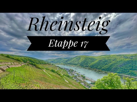 Rheinsteig-Wanderung / 17. Etappe - von Lorch nach Rüdesheim (4K, HDR)