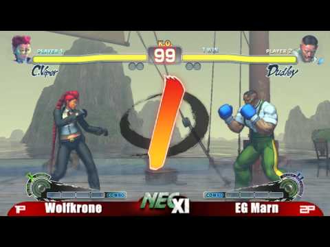 Wolfkrone vs EG Marn NEC XI SSF4 Singles