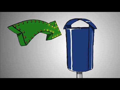 Behandle deinen Müll nicht wie den letzten Dreck.