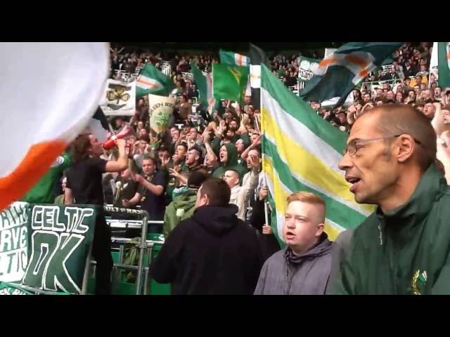 Celtic FC install safe standing Railseats by Ferco