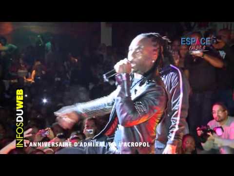 Anniversaire Admiral T à l'Acropol les Images