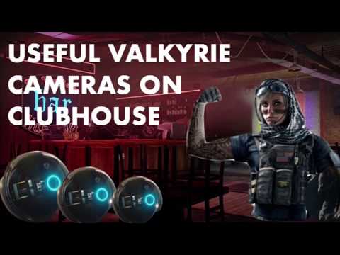 Useful Valkyrie Cameras On Clubhouse | Rainbow Six Siege