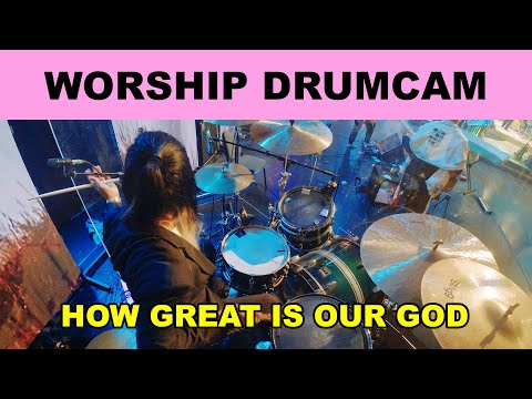 HOW GREAT IS OUR GOD - WORSHIP (DRUM CAM) .... BEGINI SOUND DRUM ALA GILANG_NR !!