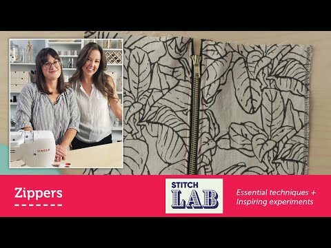 Zippers: How to Install an Exposed Zipper, a Fly Zipper and Invisible Zipper | Stitch Lab Episode 7