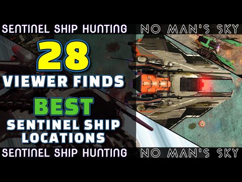 28 Insane Sentinel Ship Locations | No Man's Sky Echoes
