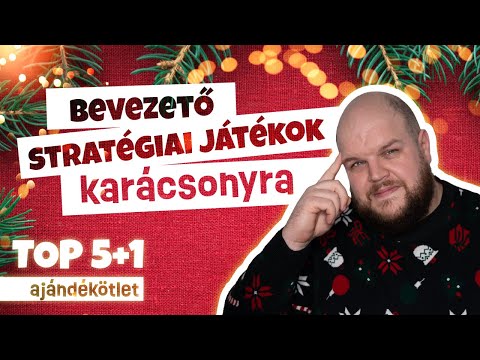 TOP 5 BEVEZETŐ STRATÉGIAI TÁRSASJÁTÉK KARÁCSONYRA - Gémklub