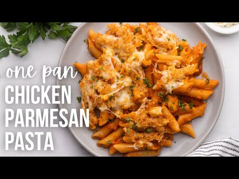 Chicken Parmesan Pasta l The Recipe Rebel