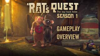 A Rat's Quest - The Way back Home | Season 1 // Gameplay Overview