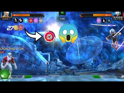 The luckiest encroaching stun AW fight you will ever see