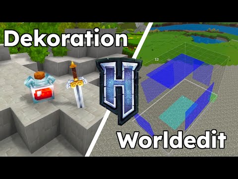 Dekoration, Worldedit und Prefabs in Hytale Tutorial (Deutsch)
