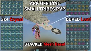 Wiping a FAT MESH Base! | ARK OFFICIAL SMALLTRIBES