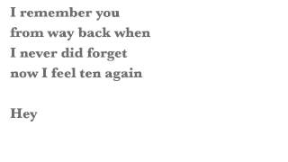 I remember you av Mikhael Paskalev (lyrics)