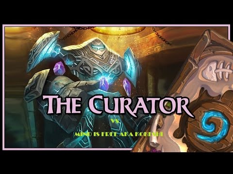 Heartstone Karazhan  (Heroic) The Menagerie: The Curator, with a Murloc Paladin