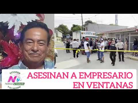 VÍCTIMA DE DELINCUENCIA,  EMPRESARIO JORGE CHÁVEZ