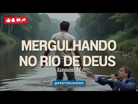 "MERGULHANDO NO RIO DE DEUS" - AD Ipanema MG   Pr Jander Magalhaes de Castro.