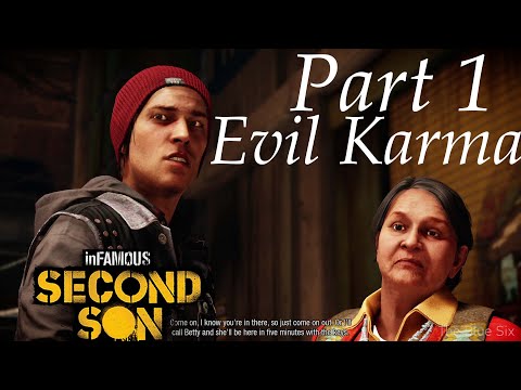 Infamous Second Son Gameplay Walkthrough Part 1 (Evil Karma) [PS4 Pro]