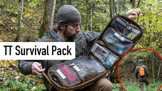 Fluchtrucksack von TT - Survial Pack als Auto-EDC