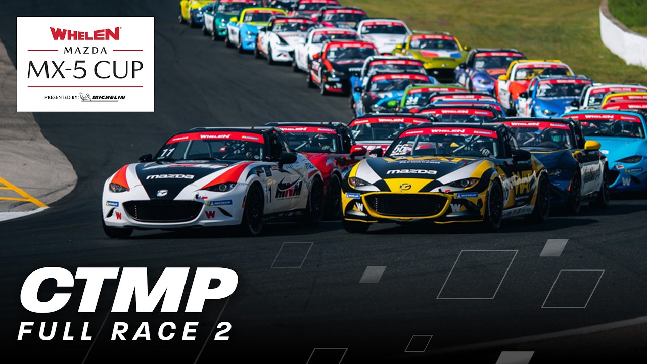 2026 IMSA Whelen Mazda MX-5 Cup at Canadian Tire Motorsport Park | Race 2 | Bowmanville, ON