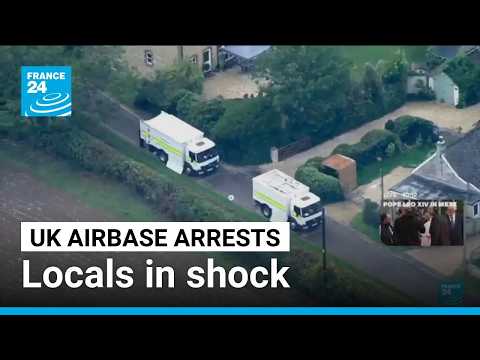 'The last thing you expect': Locals near UK airbase react to 'terrorist act' arrests