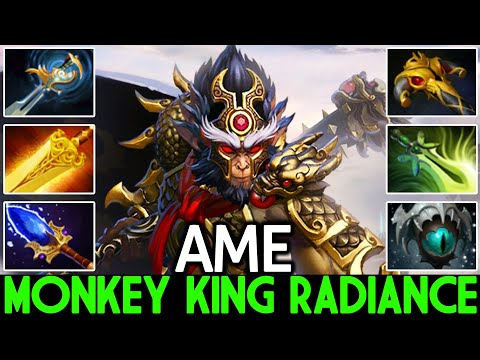AME [Monkey King] Just Meta Build Overpower Radiance Dota 2