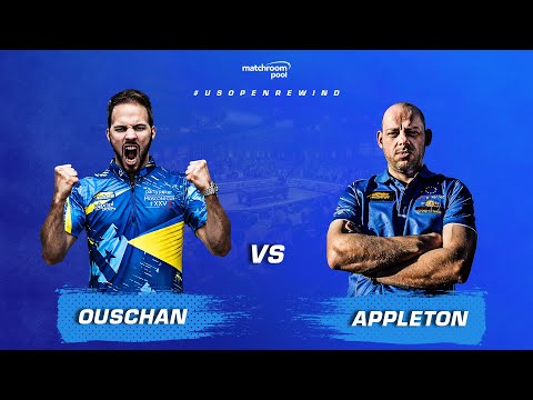 Albin Ouschan vs Darren Appleton | 2019 US Open Pool Championship